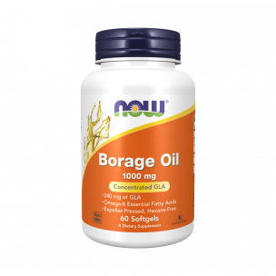 NOW Borage Oil 1000 mg, 60 капсул