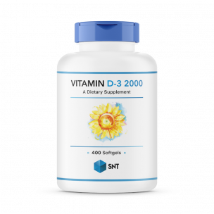 SNT Vitamin D3 2000 IU, 400 капсул