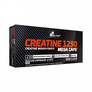 Olimp Sport Nutrition Creatine 1250 mega caps, 120 капсул