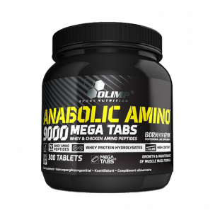 Olimp Sport Nutrition Anabolic Amino 9000 mega tabs, 300 таблеток