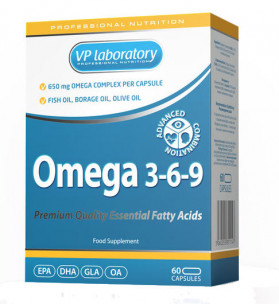 VP Laboratory Omega 3-6-9, 60 капс