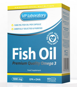 VP Laboratory Fish Oil 1000 mg, 60 капс