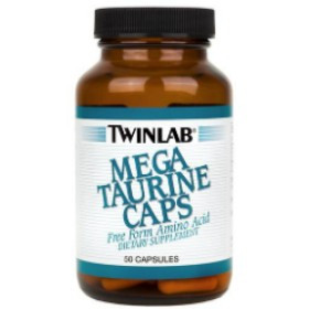 Twinlab Mega Taurine, 50 капс