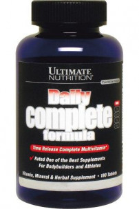 Ultimate Nutrition Daily complete formula, 180 таб