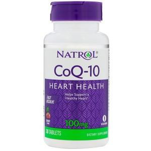 Natrol CoQ-10 100 мг, 30 таб