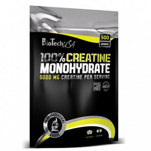 BioTech USA 100% Creatine Monohydrate, 500 г