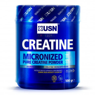 USN Creatine Pure Micronized Monohydrate Powder, 500 грамм