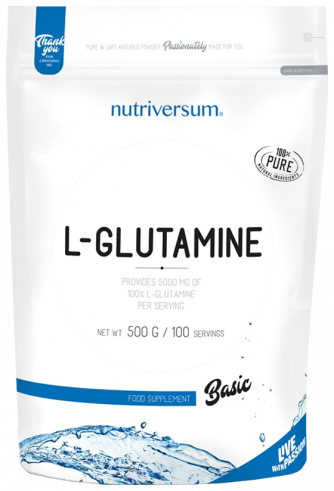 Nutriversum Basic L-Glutamine, 500 грамм