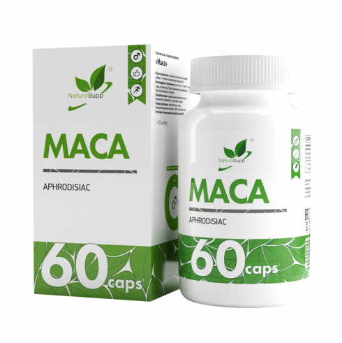 Natural Supp Maca, 60 капсул