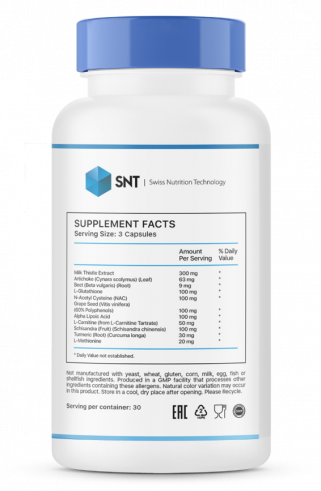SNT Liver Support, 90 капсул SNT Liver Support, 90 капсул