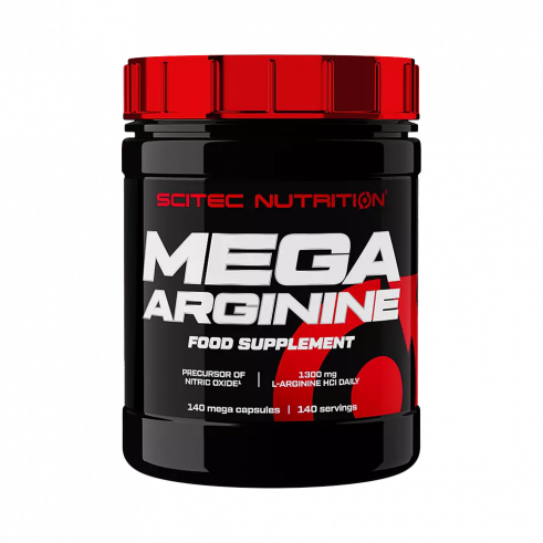 Scitec Nutrition Mega Arginine, Мега Аргинин, 140 капсул