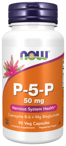 NOW Пиридоксаль-5-фосфат, 90 капсул