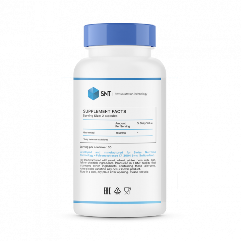 SNT Myo-Inositol, 60 капсул SNT Myo-Inositol, 60 капсул