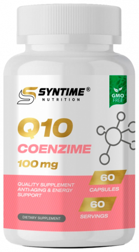 Syntime Nutrition Q10 Coenzyme 100 mg, 60 капсул