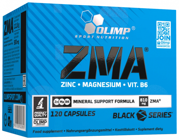 Olimp Sport Nutrition ZMA, ЗМА, 120 капсул