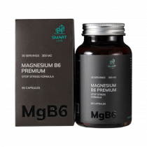 SmartLife Magnesium B6 Premium, 90 капсул