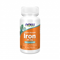 NOW Iron 36 mg, 90 капсул
