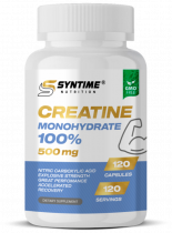 Syntime Nutrition Creatine, Креатин, 120 капсул