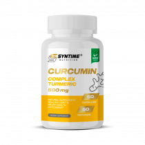 Syntime Nutrition Curcumin Complex Turmeric 500 mg, 60 капсул